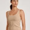 Calida Favourites Desert Tank-Top, Feinripp 2 Calida Favourites Desert Tank-Top, Feinripp -CALIDA-Shop Calida Favourites Desert Tank Top Feinripp beige 12392 944