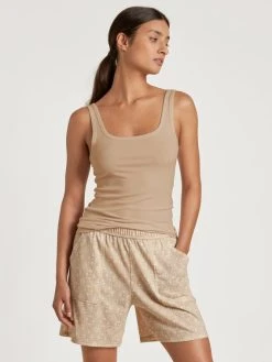 Calida Favourites Desert Tank-Top, Feinripp 9 Calida Favourites Desert Tank-Top, Feinripp -CALIDA-Shop Calida Favourites Desert Tank Top Feinripp beige 12392 944 2