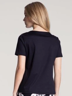 Calida Favourites Dreams Kurzarm-Shirt -CALIDA-Shop Calida Favourites Dreams Kurzarm Shirt blau 14038 339 1