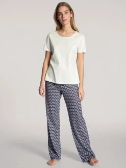 Calida Favourites Dreams Kurzarm-Shirt -CALIDA-Shop Calida Favourites Dreams Kurzarm Shirt weiss 14038 910 2