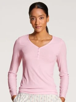 Calida Favourites Cottage Langarm-Shirt, Feinripp