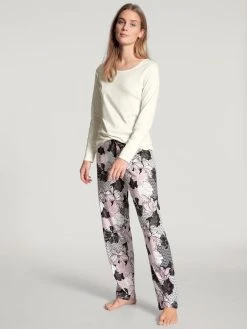 Calida Favourites Dreams Langarm-Shirt -CALIDA-Shop Calida Favourites Dreams Langarm Shirt weiss 15239 910 2