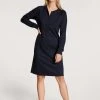 Calida Favourites Dreams Loungedress, Länge 100cm 1 Calida Favourites Dreams Loungedress, Länge 100cm -CALIDA-Shop Calida Favourites Dreams Loungedress Laenge 100cm blau 30639 339