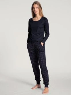 Calida Favourites Dreams Pants Mit Bündchen 8 Calida Favourites Dreams Pants Mit Bündchen -CALIDA-Shop Calida Favourites Dreams Pants mit Buendchen blau 29439 339 2