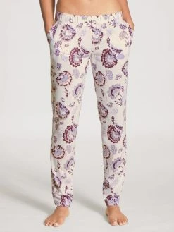 Calida Favourites Elegance Lange Hose Mit Seitentaschen