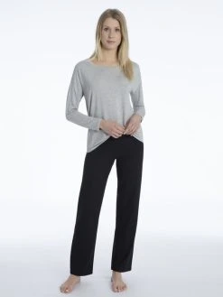 Calida Favourites Relax Hose Mit Yogabund -CALIDA-Shop Calida Favourites Essentials Hose mit Yogabund schwarz 29037 992 2