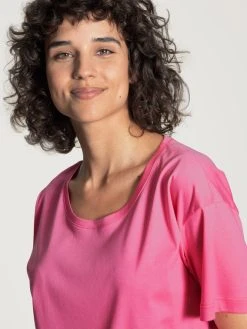 Calida Favourites Exotica Kurzarm-Shirt 14 Calida Favourites Exotica Kurzarm-Shirt -CALIDA-Shop Calida Favourites Exotica Kurzarm Shirt rosa 14154 203 4