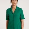 Calida Favourites Fruits Kurzarm-Shirt, Durchgeknöpft -CALIDA-Shop Calida Favourites Fruits Kurzarm Shirt durchgeknoepft gruen 14622 678