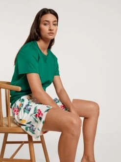 Calida Favourites Fruits Kurzarm-Shirt -CALIDA-Shop Calida Favourites Fruits Kurzarm Shirt gruen 14291 678 4