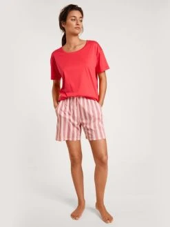 Calida Favourites Fruits Kurzarm-Shirt -CALIDA-Shop Calida Favourites Fruits Kurzarm Shirt rot 14154 136 3