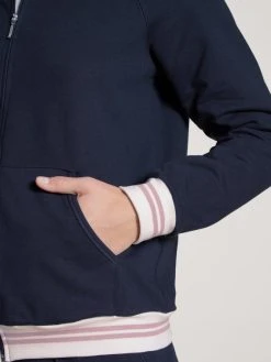 Calida Favourites Lounge Lounge-Jacke -CALIDA-Shop Calida Favourites Lounge Lounge Jacke blau 15349 339 1622640675