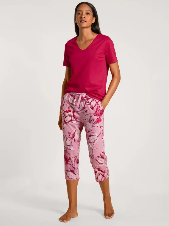 Calida Favourites Tulip Kurzarm-Shirt, V-Neck 5 Calida Favourites Tulip Kurzarm-Shirt, V-Neck – Bild 3