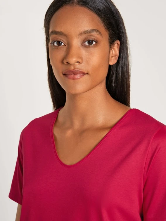 Calida Favourites Tulip Kurzarm-Shirt, V-Neck 6 Calida Favourites Tulip Kurzarm-Shirt, V-Neck – Bild 4