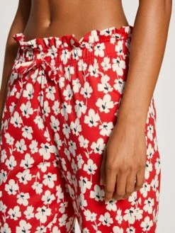 Calida Favourites Marine Bündchen-Pants Mit Seitentaschen -CALIDA-Shop Calida Favourites Marine Buendchen Pants mit Seitentaschen rot 29659 174 3