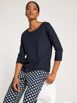 Calida Favourites Marine Shirt, 3/4-Arm -CALIDA-Shop Calida Favourites Marine Shirt 34 Arm blau 15052 339 4