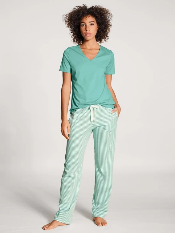 Calida Favourites Ornament Kurzarm-Shirt, V-Neck 5 Calida Favourites Ornament Kurzarm-Shirt, V-Neck – Bild 3