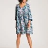 Calida Favourites Paradise Loungedress, Länge 90cm 2 Calida Favourites Paradise Loungedress, Länge 90cm -CALIDA-Shop Calida Favourites Paradise Loungedress Laenge 90cm tuerkis 30397 497