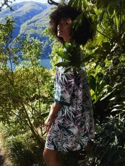 Calida Favourites Paradise Loungedress, Länge 90cm -CALIDA-Shop Calida Favourites Paradise Loungedress Laenge 90cm tuerkis 30397 497 6