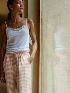 Calida Favourites Provence Bündchen-Pants Mit Seitentaschen -CALIDA-Shop Calida Favourites Provence Buendchen Pants mit Seitentaschen orange 29359 105 neu