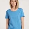 Calida Favourites Provence Kurzarm-Shirt -CALIDA-Shop Calida Favourites Provence Kurzarm Shirt blau 14038 474
