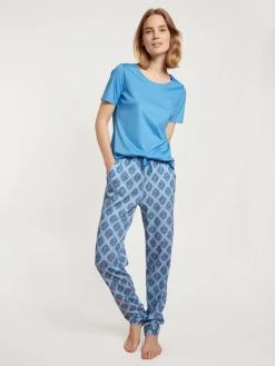 Calida Favourites Provence Pants Mit Seitentaschen -CALIDA-Shop Calida Favourites Provence Pants mit Seitentaschen blau 29059 474 2