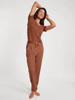 Calida Favourites Provence Pants Mit Seitentaschen -CALIDA-Shop Calida Favourites Provence Pants mit Seitentaschen braun 29259 107 2