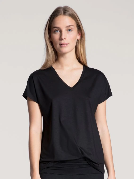 Calida Favourites Relax Kurzarm-Shirt, V-Neck 3 Calida Favourites Relax Kurzarm-Shirt, V-Neck
