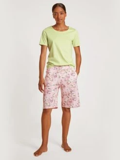 Calida Favourites Rosy Bermudas Mit Seitentaschen -CALIDA-Shop Calida Favourites Rosy Bermudas mit Seitentaschen rosa 26523 072 2