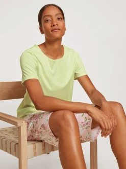 Calida Favourites Rosy Bermudas Mit Seitentaschen -CALIDA-Shop Calida Favourites Rosy Bermudas mit Seitentaschen rosa 26523 072 3