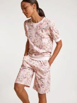 Calida Favourites Rosy Bermudas Mit Seitentaschen -CALIDA-Shop Calida Favourites Rosy Bermudas mit Seitentaschen rosa 26523 072 5