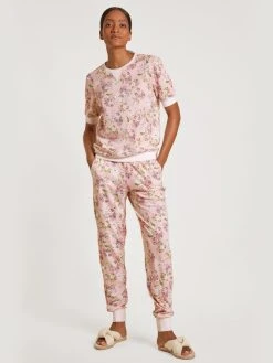 Calida Favourites Rosy Bündchen-Pants Mit Seitentaschen -CALIDA-Shop Calida Favourites Rosy Buendchen Pants mit Seitentaschen rosa 29723 072 2