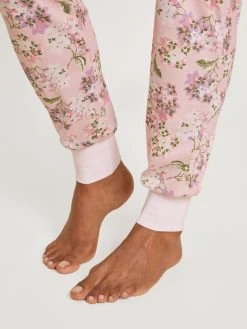 Calida Favourites Rosy Bündchen-Pants Mit Seitentaschen -CALIDA-Shop Calida Favourites Rosy Buendchen Pants mit Seitentaschen rosa 29723 072 4