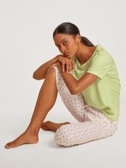 Calida Favourites Rosy Kurzarm-Shirt -CALIDA-Shop Calida Favourites Rosy Kurzarm Shirt gruen 14038 670 6