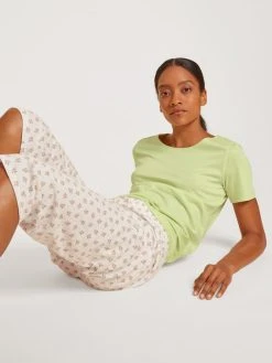 Calida Favourites Rosy Kurzarm-Shirt -CALIDA-Shop Calida Favourites Rosy Kurzarm Shirt gruen 14038 670 7