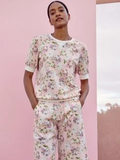 Calida Favourites Rosy Kurzarm-Shirt -CALIDA-Shop Calida Favourites Rosy Kurzarm Shirt rosa 14423 072 neu