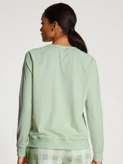 Calida Favourites Sheep Pullover 10 Calida Favourites Sheep Pullover -CALIDA-Shop Calida Favourites Sheep Top Langarm tuerkis 15056 621 neu 1