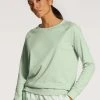 Calida Favourites Sheep Pullover 1 Calida Favourites Sheep Pullover -CALIDA-Shop Calida Favourites Sheep Top Langarm tuerkis 15056 621 neu