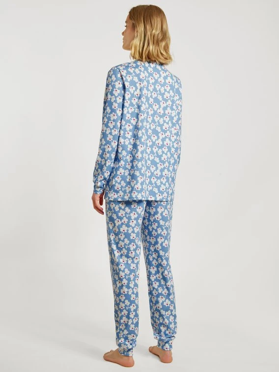 Calida Special Bündchen-Pyjama 4 Calida Special Bündchen-Pyjama – Bild 2