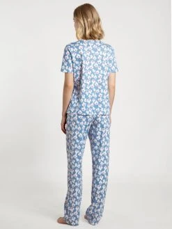 Calida Special Pyjama, Lang -CALIDA-Shop Calida Favourites Special Pyjama lang blau 43346 404