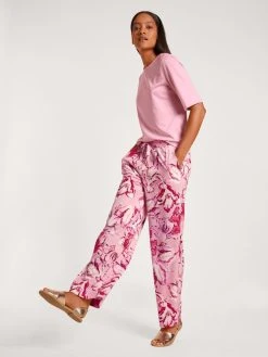 Calida Favourites Tulip Kurzarm-Shirt -CALIDA-Shop Calida Favourites Tulip Kurzarm Shirt rosa 14195 294 4