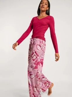 Calida Favourites Tulip Pants Mit Seitentaschen 16 Calida Favourites Tulip Pants Mit Seitentaschen -CALIDA-Shop Calida Favourites Tulip Pants mit Seitentaschen rosa 29631 294 6