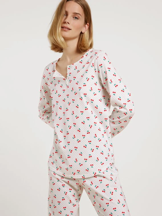 Calida Fruity Dreams Pyjama, Lang 5 Calida Fruity Dreams Pyjama, Lang – Bild 3