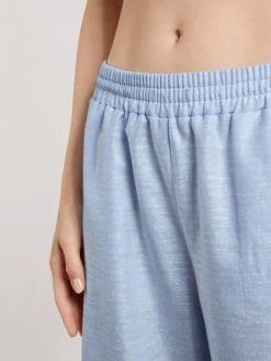 Calida Linen Nights 7/8-Pyjama -CALIDA-Shop Calida Linen Nights 7 8 Pyjama blau 40757 481 5