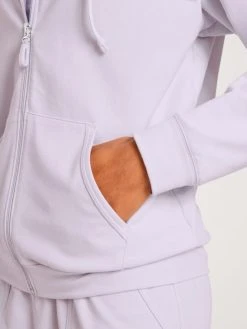 Calida Lounge Tulip Sweat-Jacke Mit Kapuze 18 Calida Lounge Tulip Sweat-Jacke Mit Kapuze -CALIDA-Shop Calida Lounge Tulip Sweat Jacke mit Kapuze violett 15930 332 5