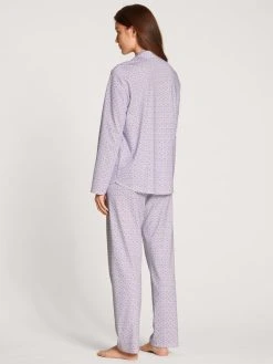 Calida Lovely Nights Pyjama, Durchgeknöpft 8 Calida Lovely Nights Pyjama, Durchgeknöpft -CALIDA-Shop Calida Lovely Nights Pyjama durchgeknoepft violett 47356 242 1