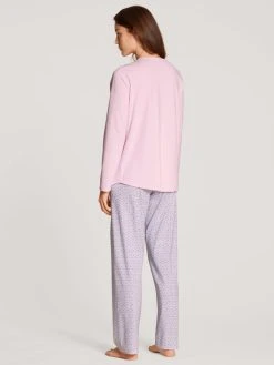 Calida Lovely Nights Pyjama, Lang -CALIDA-Shop Calida Lovely Nights Pyjama lang rosa 47256 242 1