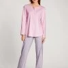 Calida Lovely Nights Pyjama, Lang -CALIDA-Shop Calida Lovely Nights Pyjama lang rosa 47256 242