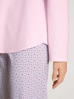 Calida Lovely Nights Pyjama, Lang -CALIDA-Shop Calida Lovely Nights Pyjama lang rosa 47256 242 3