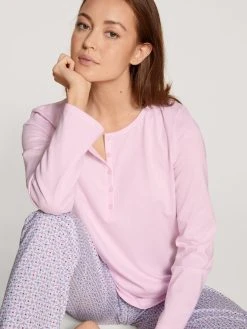 Calida Lovely Nights Pyjama, Lang -CALIDA-Shop Calida Lovely Nights Pyjama lang rosa 47256 242 4