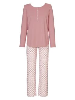 Calida Lovely Nights Pyjama, Lang -CALIDA-Shop Calida Lovely Nights Pyjama lang rosa 47256 251 1630063655